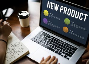 New Product Development Marketing Concept Online marketing